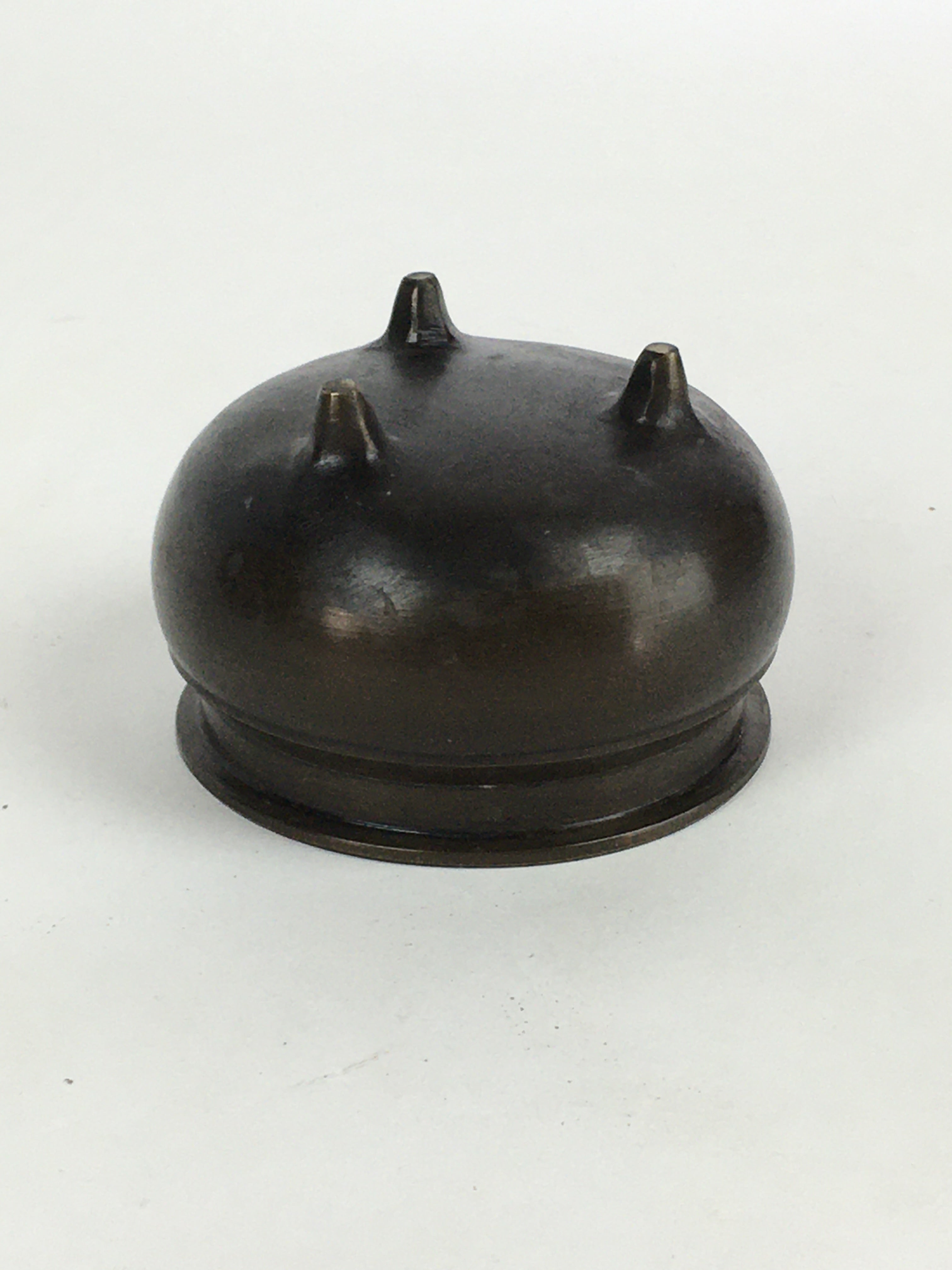Japanese Buddhist Altar Fitting Copper Incense Burner Vtg Koro Butsudan BU651