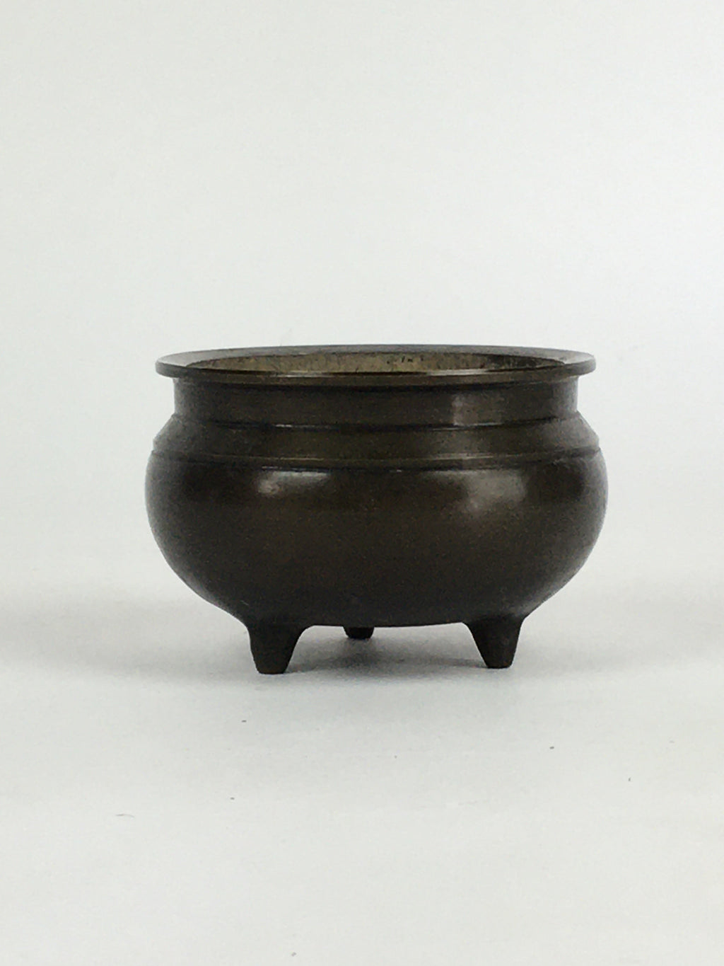 Japanese Buddhist Altar Fitting Copper Incense Burner Vtg Koro Butsudan BU651