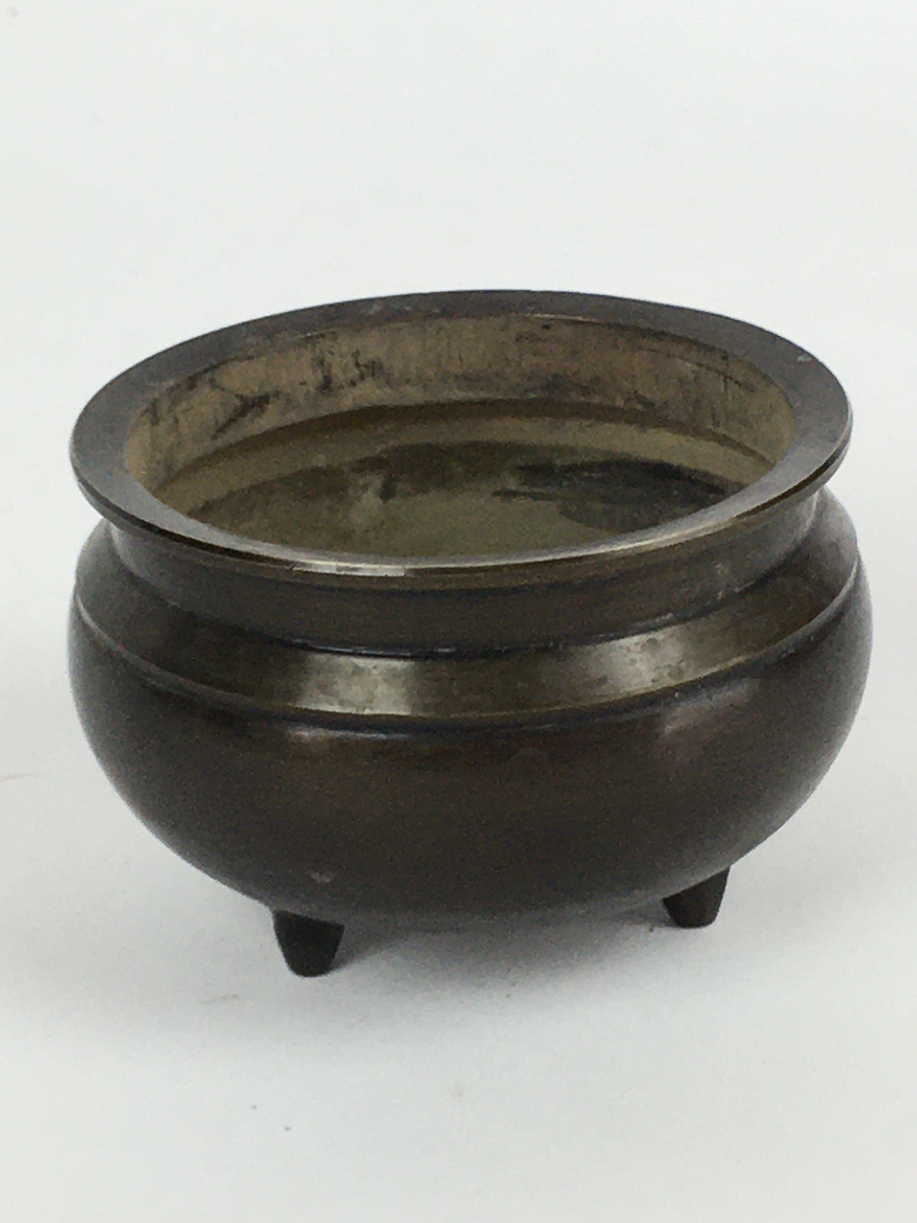 Japanese Buddhist Altar Fitting Copper Incense Burner Vtg Koro Butsudan BU651