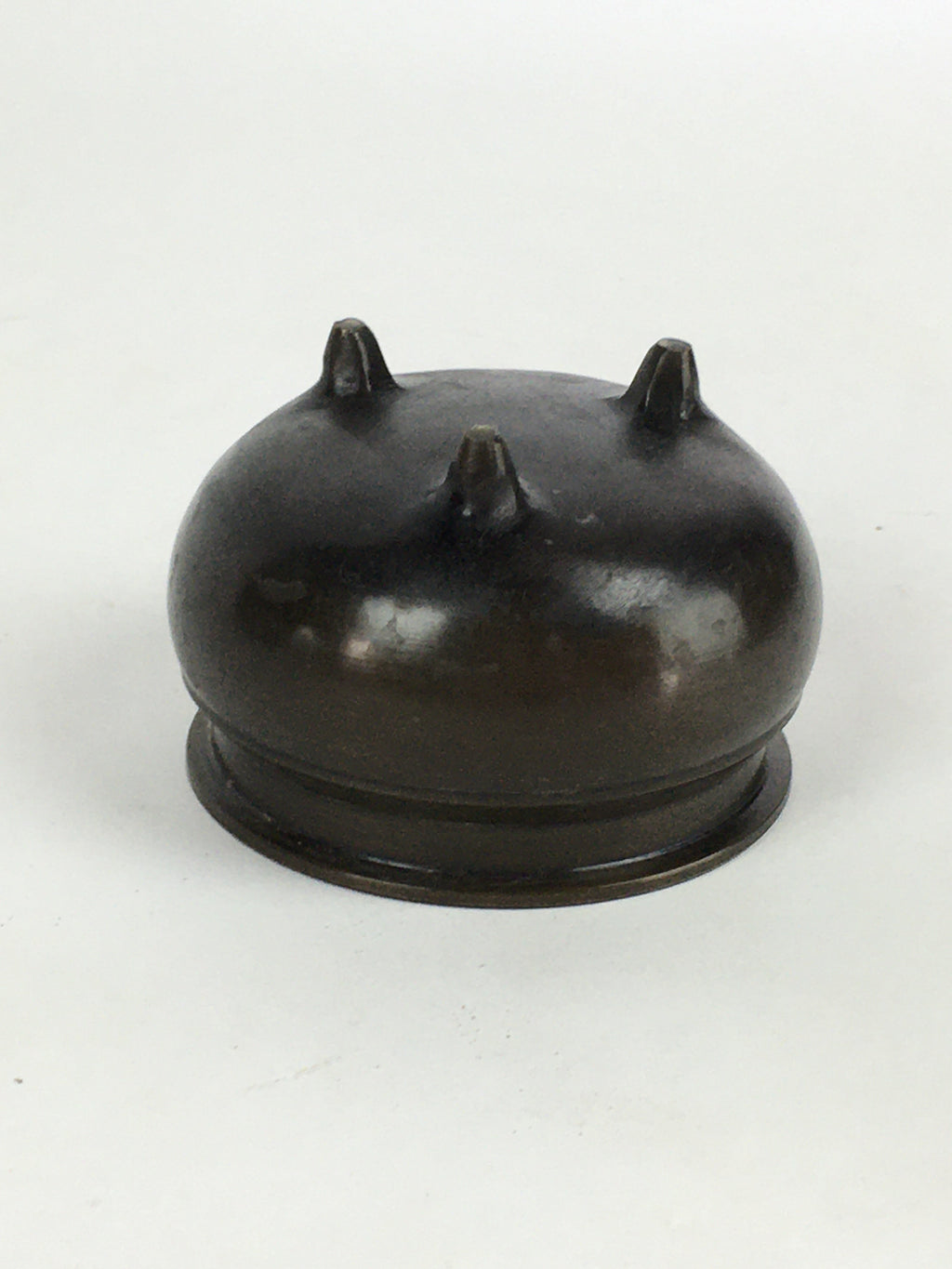 Japanese Buddhist Altar Fitting Copper Incense Burner Vtg Koro Butsudan BU651