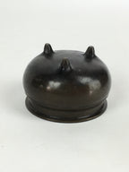 Japanese Buddhist Altar Fitting Copper Incense Burner Vtg Koro Butsudan BU651