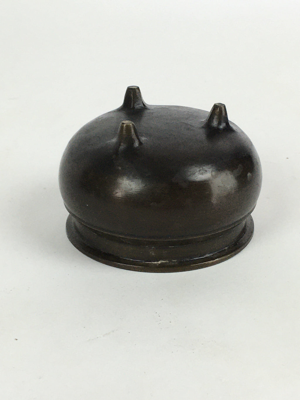 Japanese Buddhist Altar Fitting Copper Incense Burner Vtg Koro Butsudan BU651