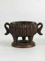 Japanese Buddhist Altar Fitting Copper Incense Burner Vtg Koro Butsudan BU656