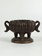 Japanese Buddhist Altar Fitting Copper Incense Burner Vtg Koro Butsudan BU656