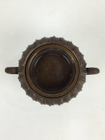 Japanese Buddhist Altar Fitting Copper Incense Burner Vtg Koro Butsudan BU656