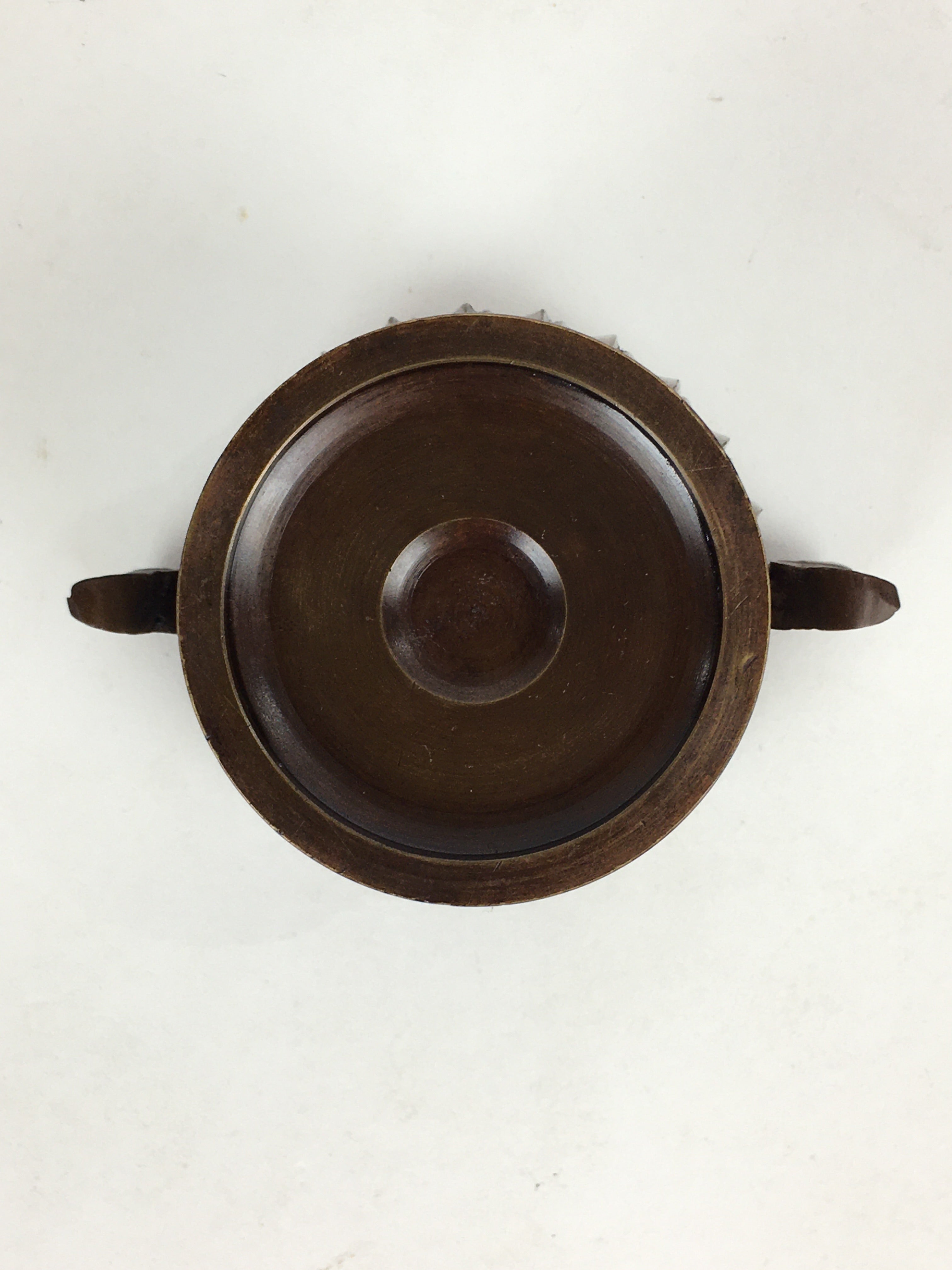 Japanese Buddhist Altar Fitting Copper Incense Burner Vtg Koro Butsudan BU656