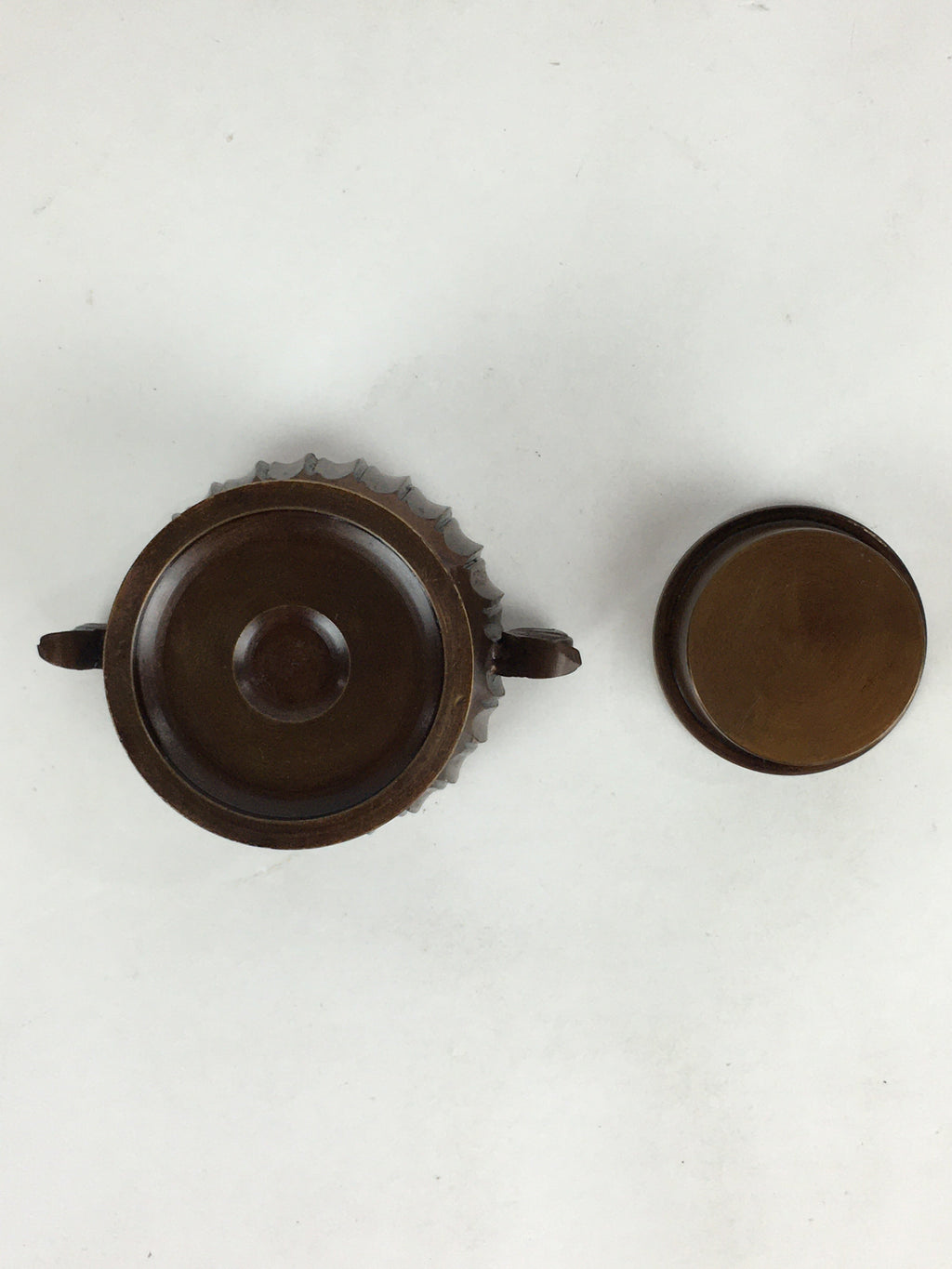Japanese Buddhist Altar Fitting Copper Incense Burner Vtg Koro Butsudan BU656