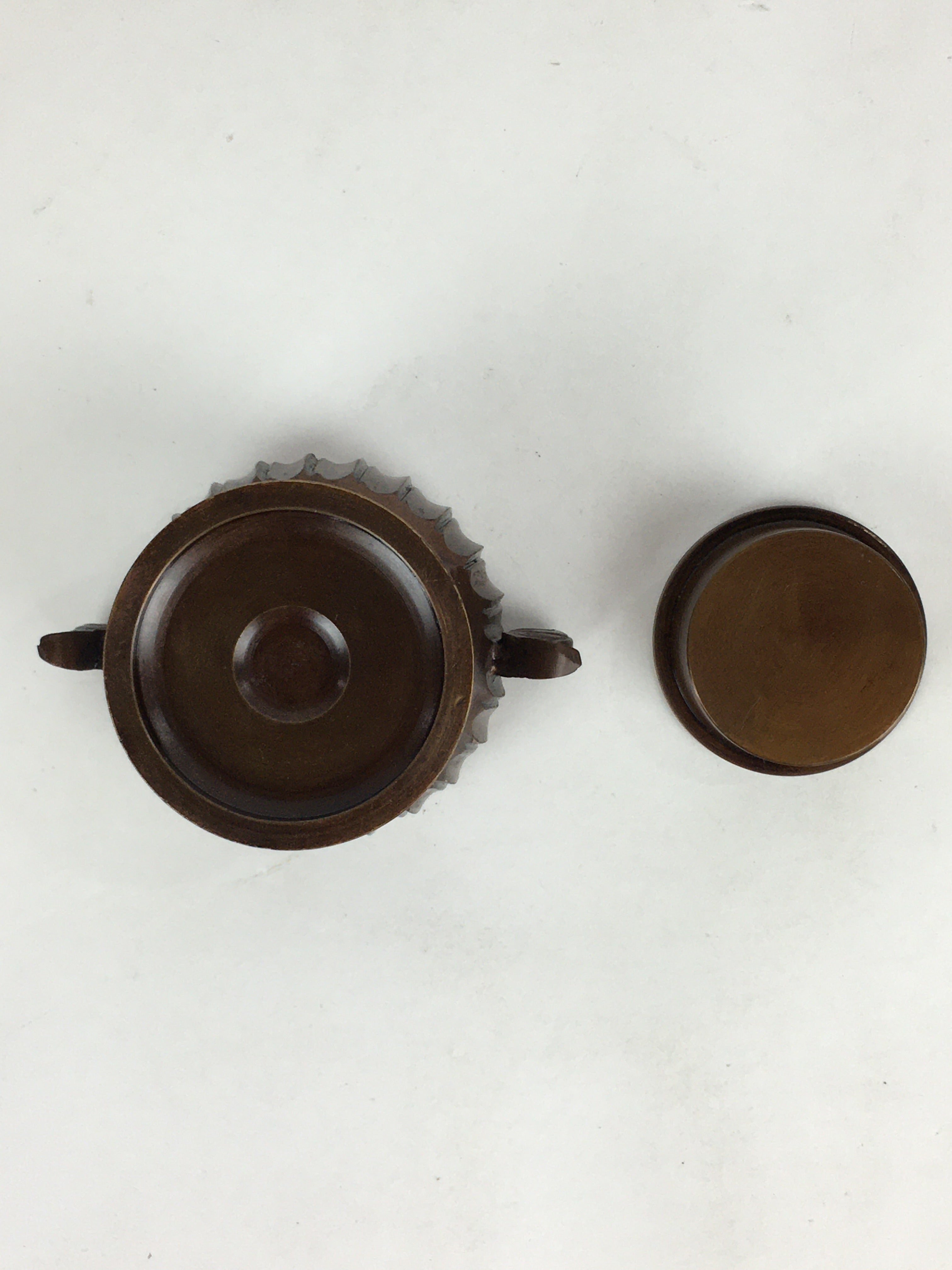 Japanese Buddhist Altar Fitting Copper Incense Burner Vtg Koro Butsudan BU656