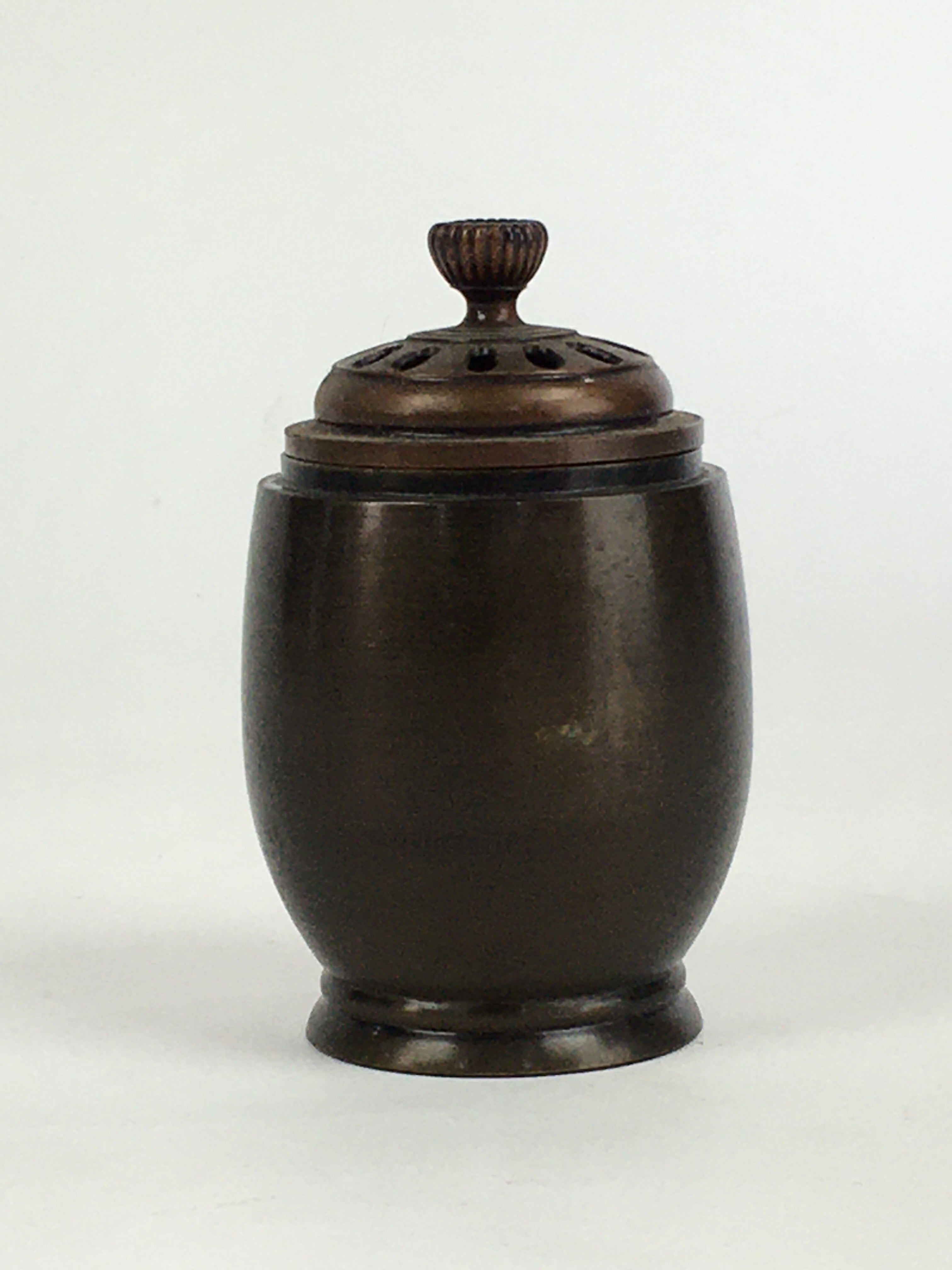 Japanese Buddhist Altar Fitting Copper Incense Burner Vtg Koro Butsugu BU657