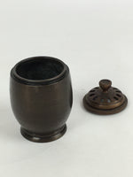 Japanese Buddhist Altar Fitting Copper Incense Burner Vtg Koro Butsugu BU657
