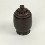 Japanese Buddhist Altar Fitting Copper Incense Burner Vtg Koro Butsugu BU657