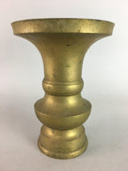 Japanese Buddhist Altar Fitting Flower Stand Vase Vtg Brass Butsudan B906