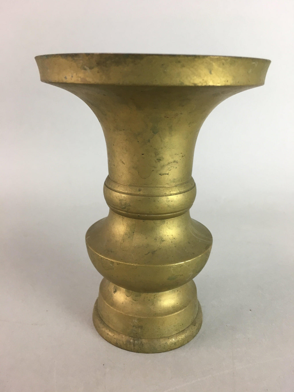 Japanese Buddhist Altar Fitting Flower Stand Vase Vtg Brass Butsudan B906