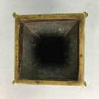 Japanese Buddhist Altar Fitting Flower Stand Vase Vtg Brass Butsudan BU173