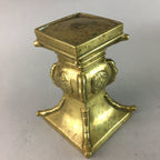 Japanese Buddhist Altar Fitting Flower Stand Vase Vtg Brass Butsudan BU173