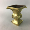 Japanese Buddhist Altar Fitting Flower Stand Vase Vtg Brass Butsudan BU173