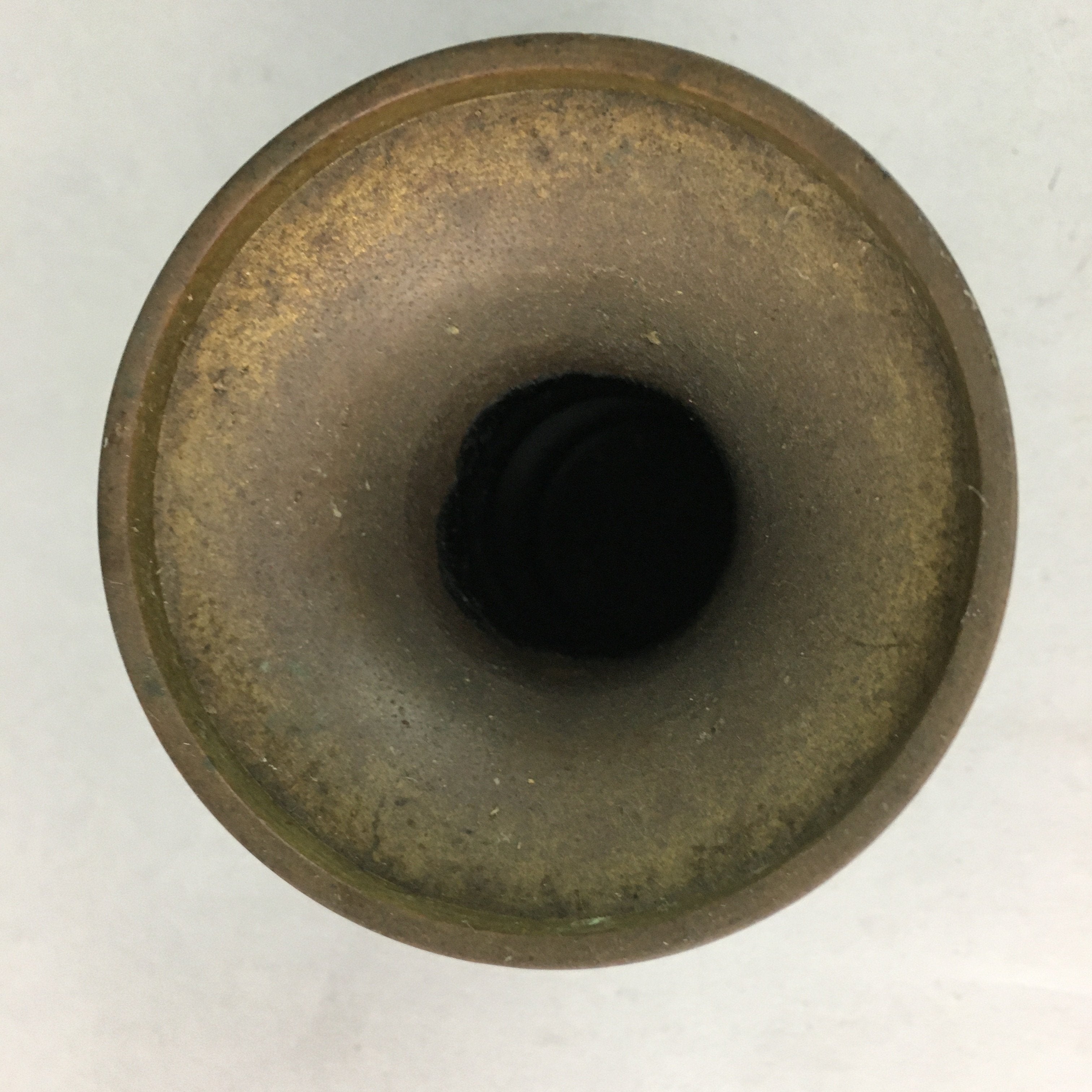 Japanese Buddhist Altar Fitting Flower Stand Vase Vtg Brass Butsudan BU177