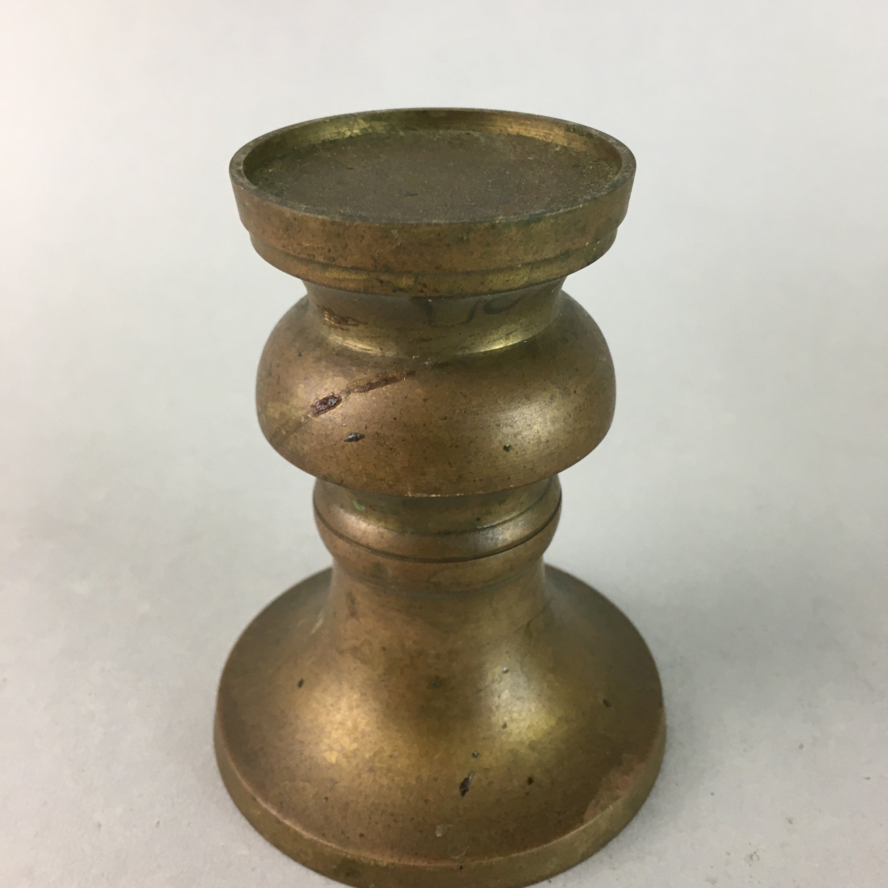 Japanese Buddhist Altar Fitting Flower Stand Vase Vtg Brass Butsudan BU177