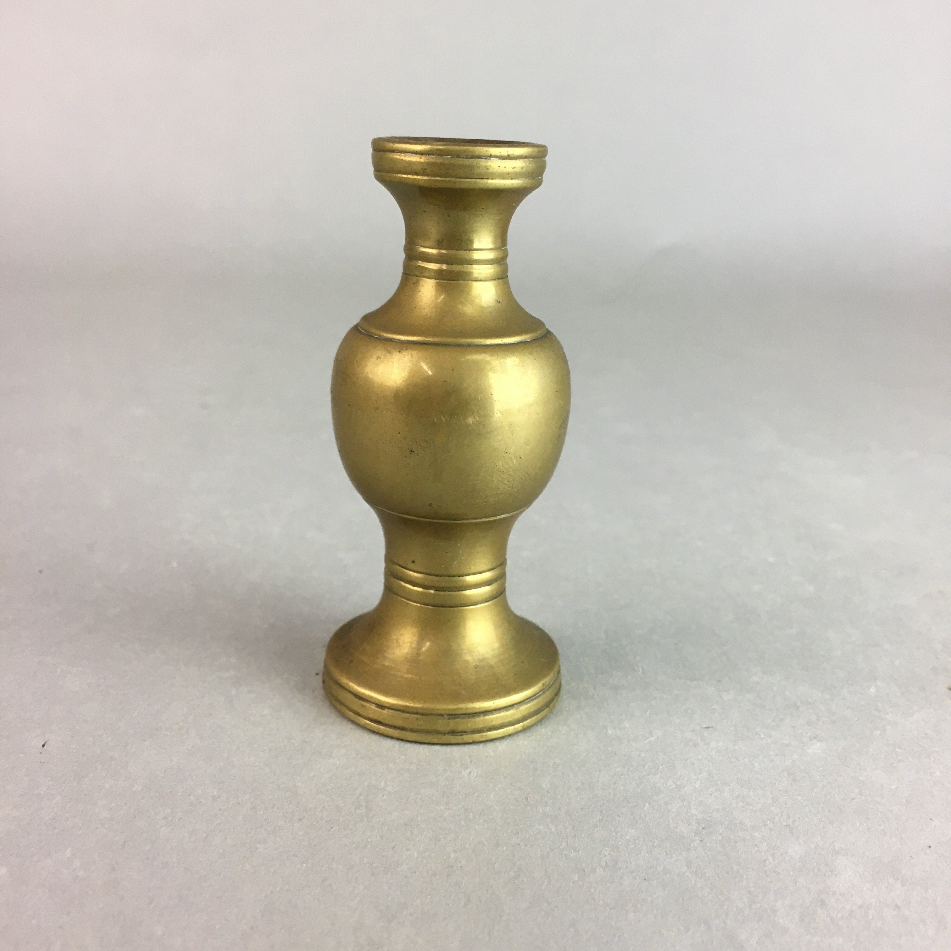Japanese Buddhist Altar Fitting Flower Stand Vase Vtg Brass Butsudan BU192