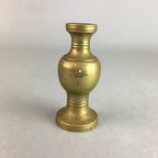 Japanese Buddhist Altar Fitting Flower Stand Vase Vtg Brass Butsudan BU192
