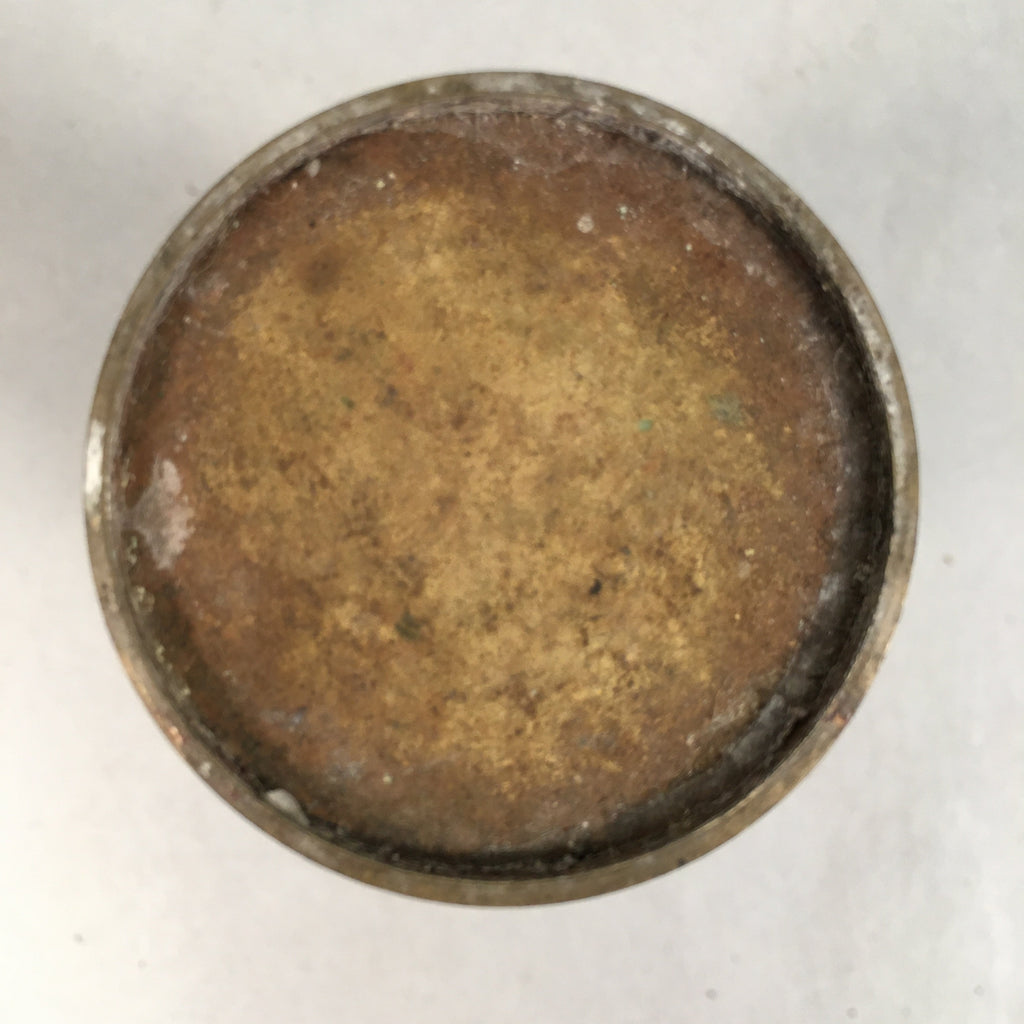 Japanese Buddhist Altar Fitting Flower Stand Vase Vtg Brass Butsudan BU237