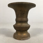 Japanese Buddhist Altar Fitting Flower Stand Vase Vtg Brass Butsudan BU237