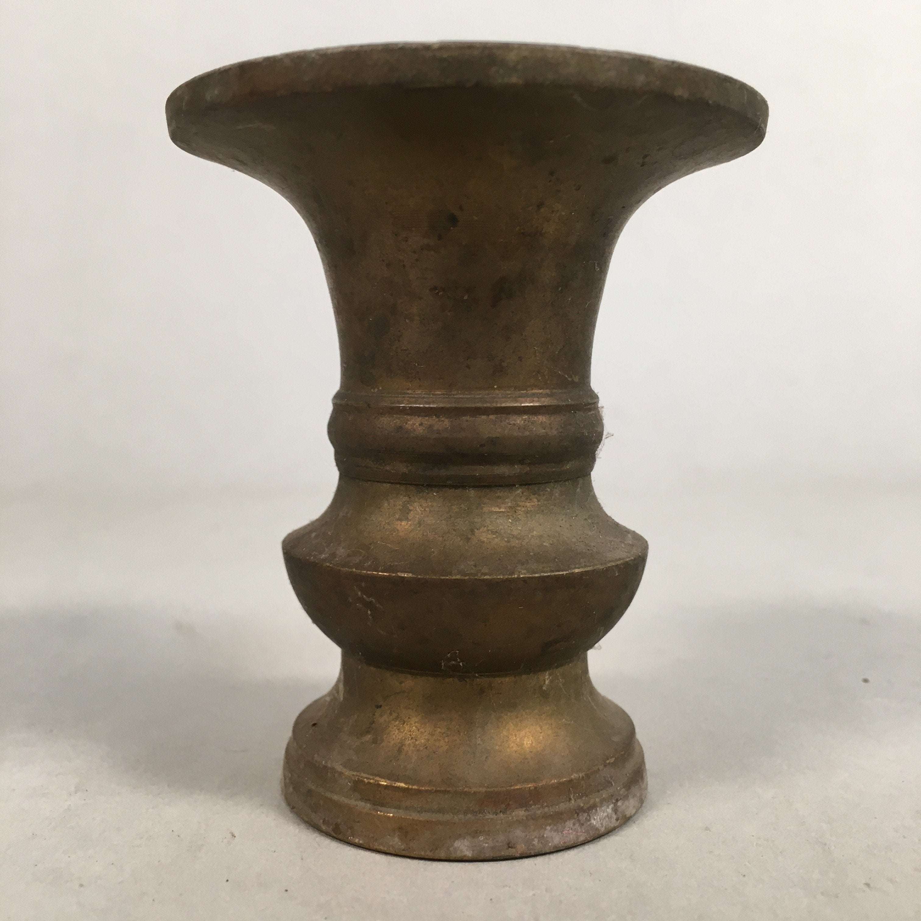 Japanese Buddhist Altar Fitting Flower Stand Vase Vtg Brass Butsudan BU237