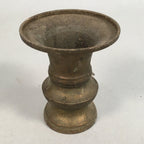 Japanese Buddhist Altar Fitting Flower Stand Vase Vtg Brass Butsudan BU237