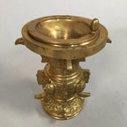 Japanese Buddhist Altar Fitting Flower Stand Vase Vtg Brass Butsudan BU243