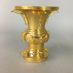 Japanese Buddhist Altar Fitting Flower Stand Vase Vtg Brass Butsudan BU55
