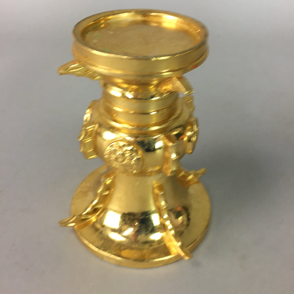 Japanese Buddhist Altar Fitting Flower Stand Vase Vtg Brass Butsudan BU55