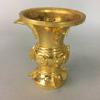 Japanese Buddhist Altar Fitting Flower Stand Vase Vtg Brass Butsudan BU55