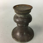 Japanese Buddhist Altar Fitting Flower Stand Vase Vtg Bronze Butsudan BU144
