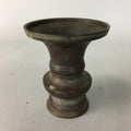 Japanese Buddhist Altar Fitting Flower Stand Vase Vtg Bronze Butsudan BU144