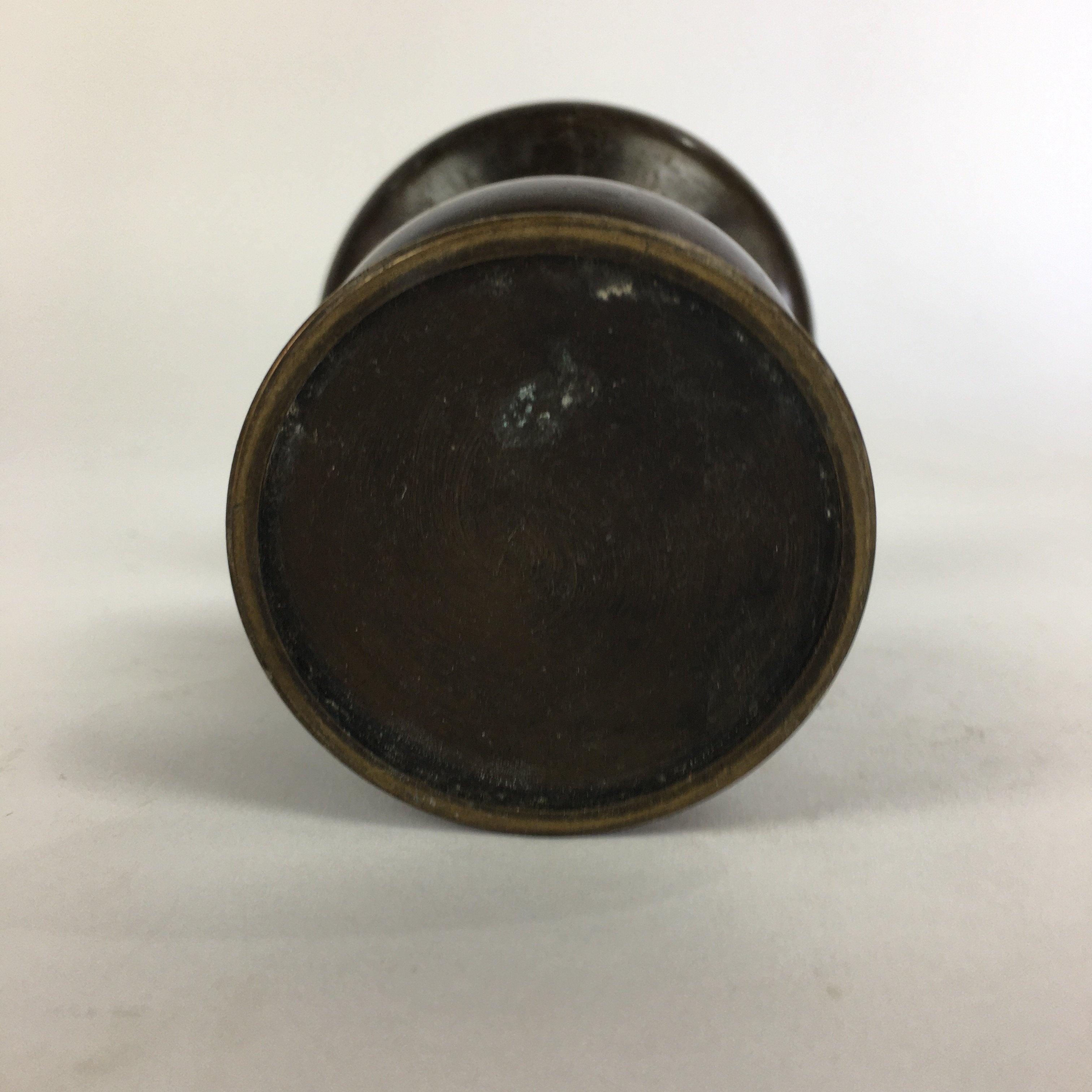 Japanese Buddhist Altar Fitting Flower Stand Vase Vtg Bronze Butsudan BU518