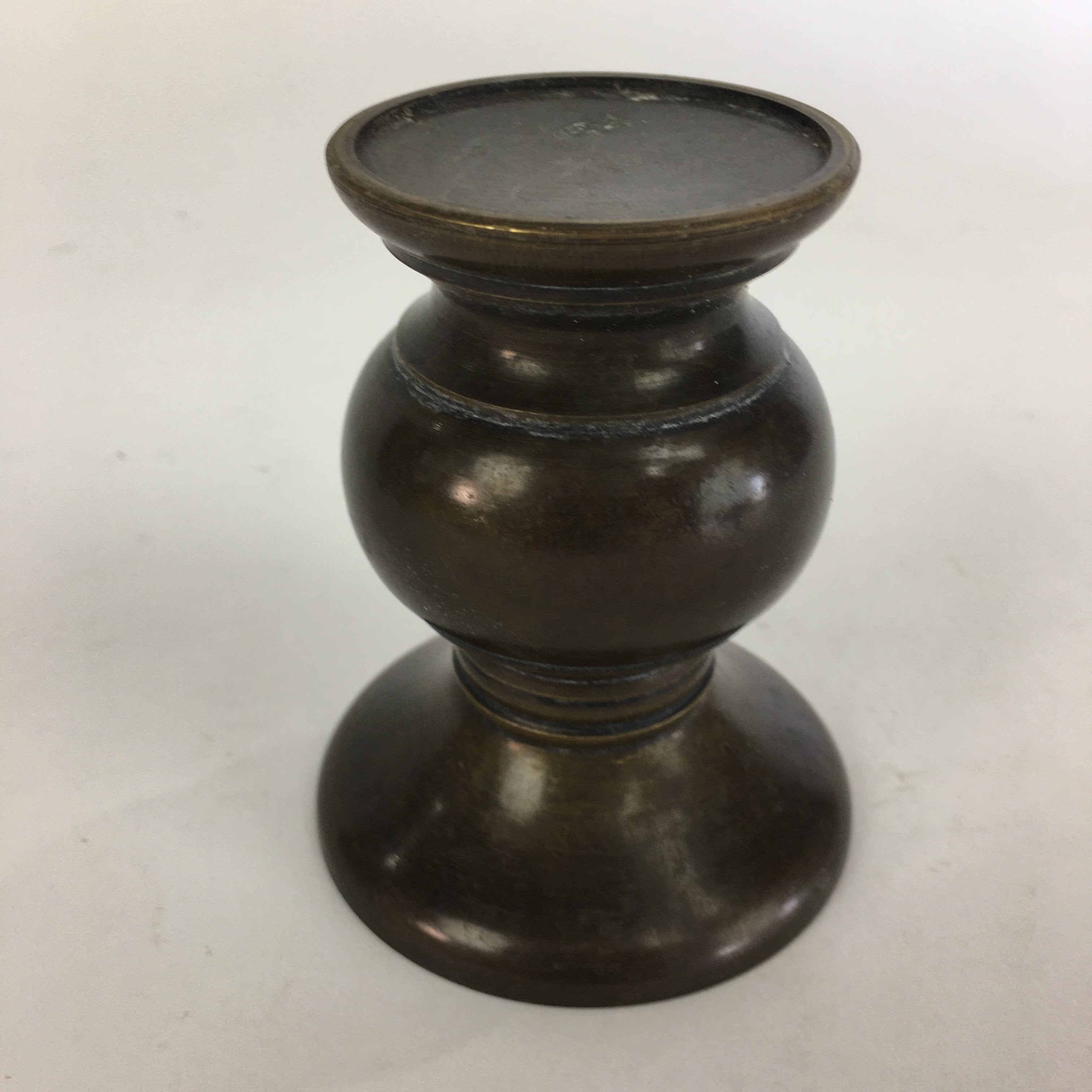 Japanese Buddhist Altar Fitting Flower Stand Vase Vtg Bronze Butsudan BU518