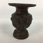 Japanese Buddhist Altar Fitting Flower Stand Vase Vtg Bronze Butsudan BU578