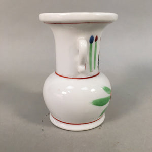 Japanese Buddhist Altar Fitting Flower Stand Vase Vtg Porcelain Butsudan BU379