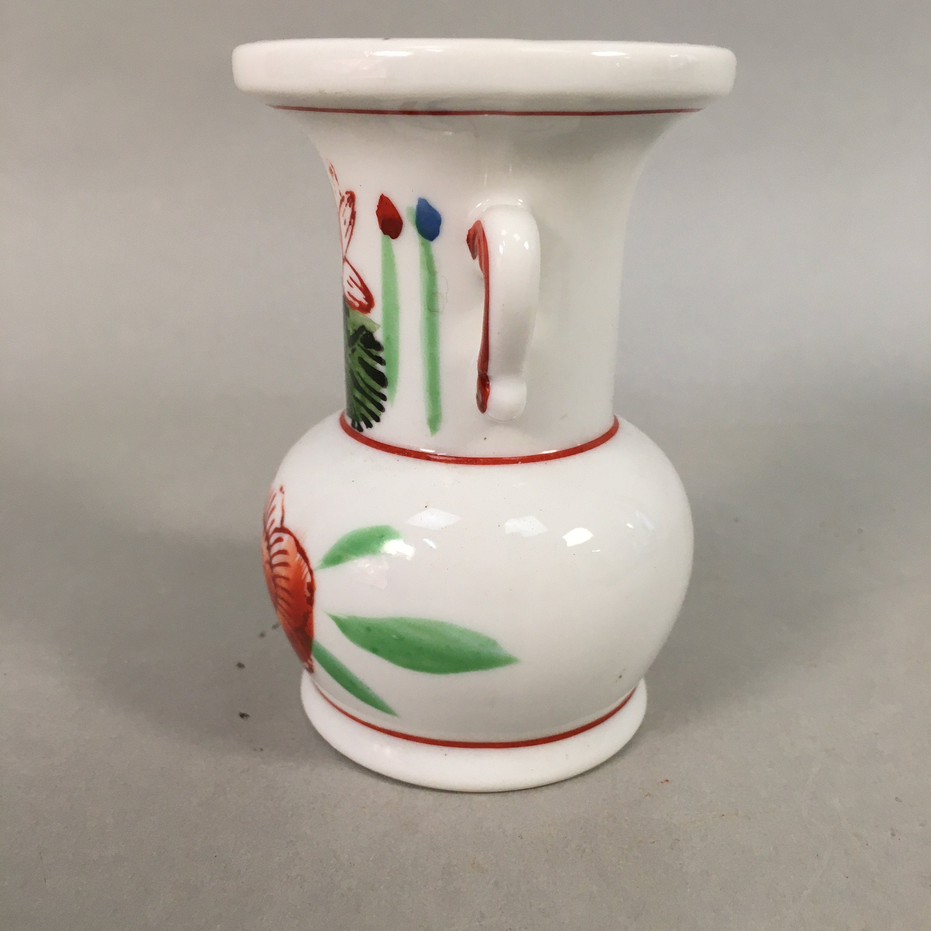 Japanese Buddhist Altar Fitting Flower Stand Vase Vtg Porcelain Butsudan BU379