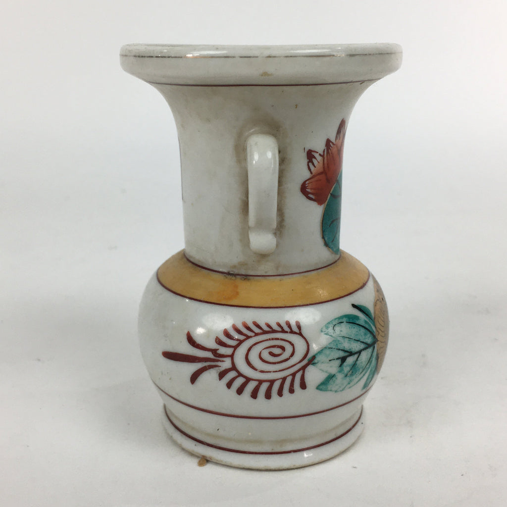 Japanese Buddhist Altar Fitting Flower Stand Vase Vtg Porcelain Butsudan BU552