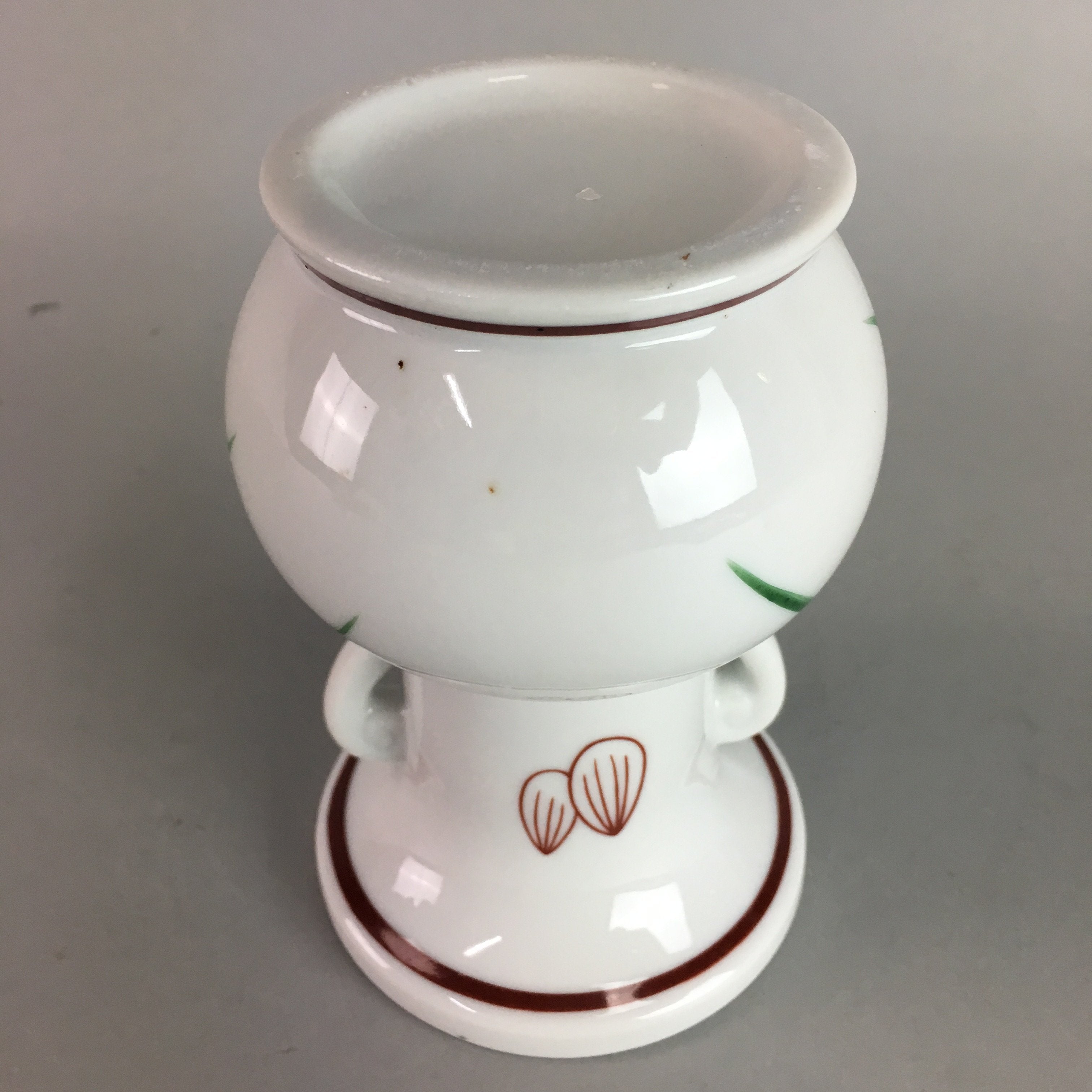 Japanese Buddhist Altar Fitting Flower Stand Vase Vtg Porcelain Butsudan FV733