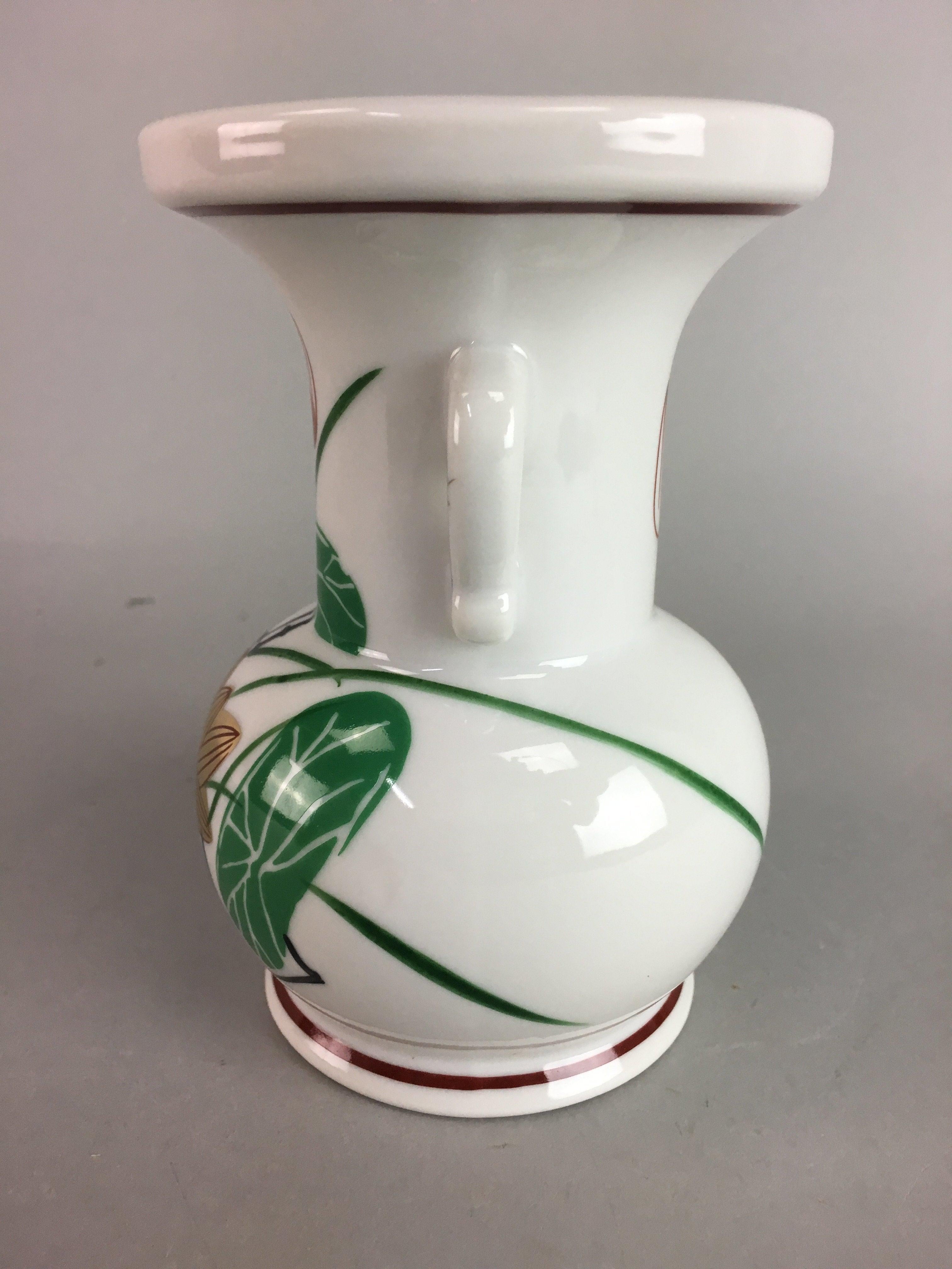 Japanese Buddhist Altar Fitting Flower Stand Vase Vtg Porcelain Butsudan FV733