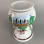 Japanese Buddhist Altar Fitting Flower Stand Vase Vtg Porcelain Butsudan FV733