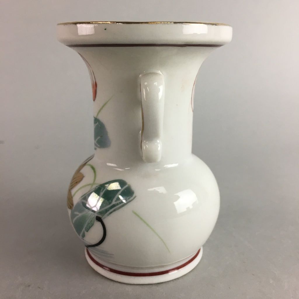 Japanese Buddhist Altar Fitting Flower Stand Vase Vtg Porcelain Butsudan FV736