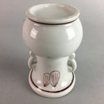 Japanese Buddhist Altar Fitting Flower Stand Vase Vtg Porcelain Butsudan FV736