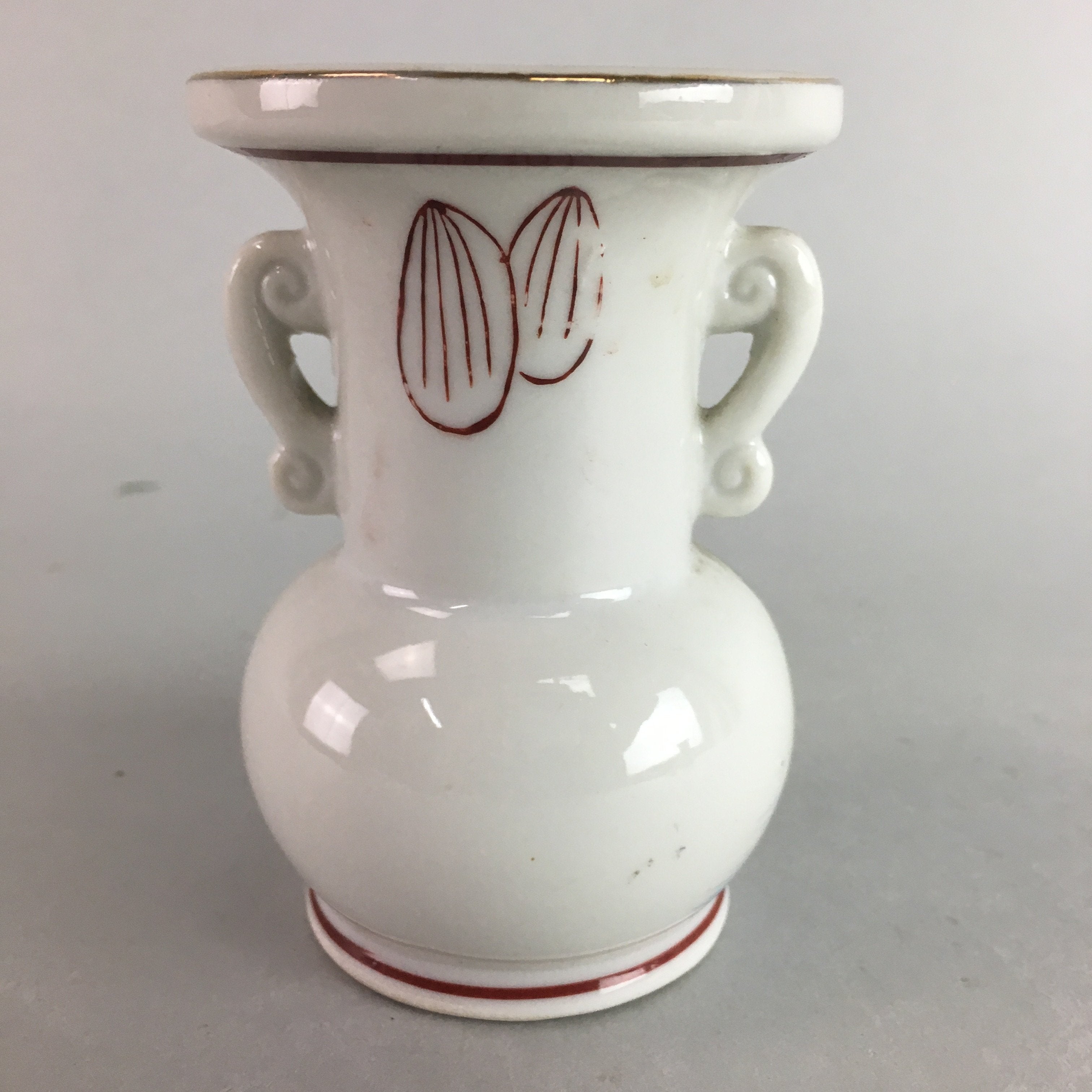 Japanese Buddhist Altar Fitting Flower Stand Vase Vtg Porcelain Butsudan FV738