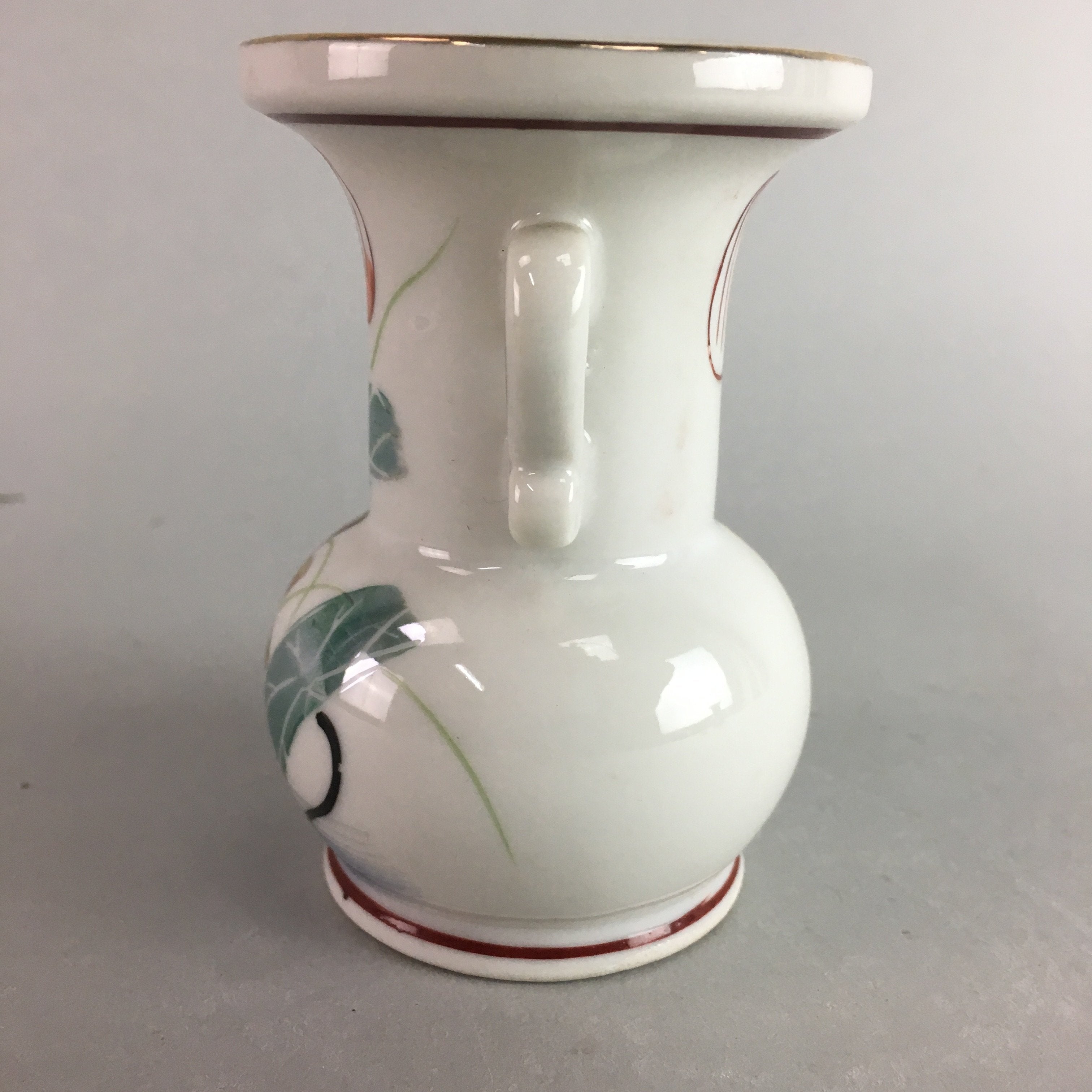 Japanese Buddhist Altar Fitting Flower Stand Vase Vtg Porcelain Butsudan FV738