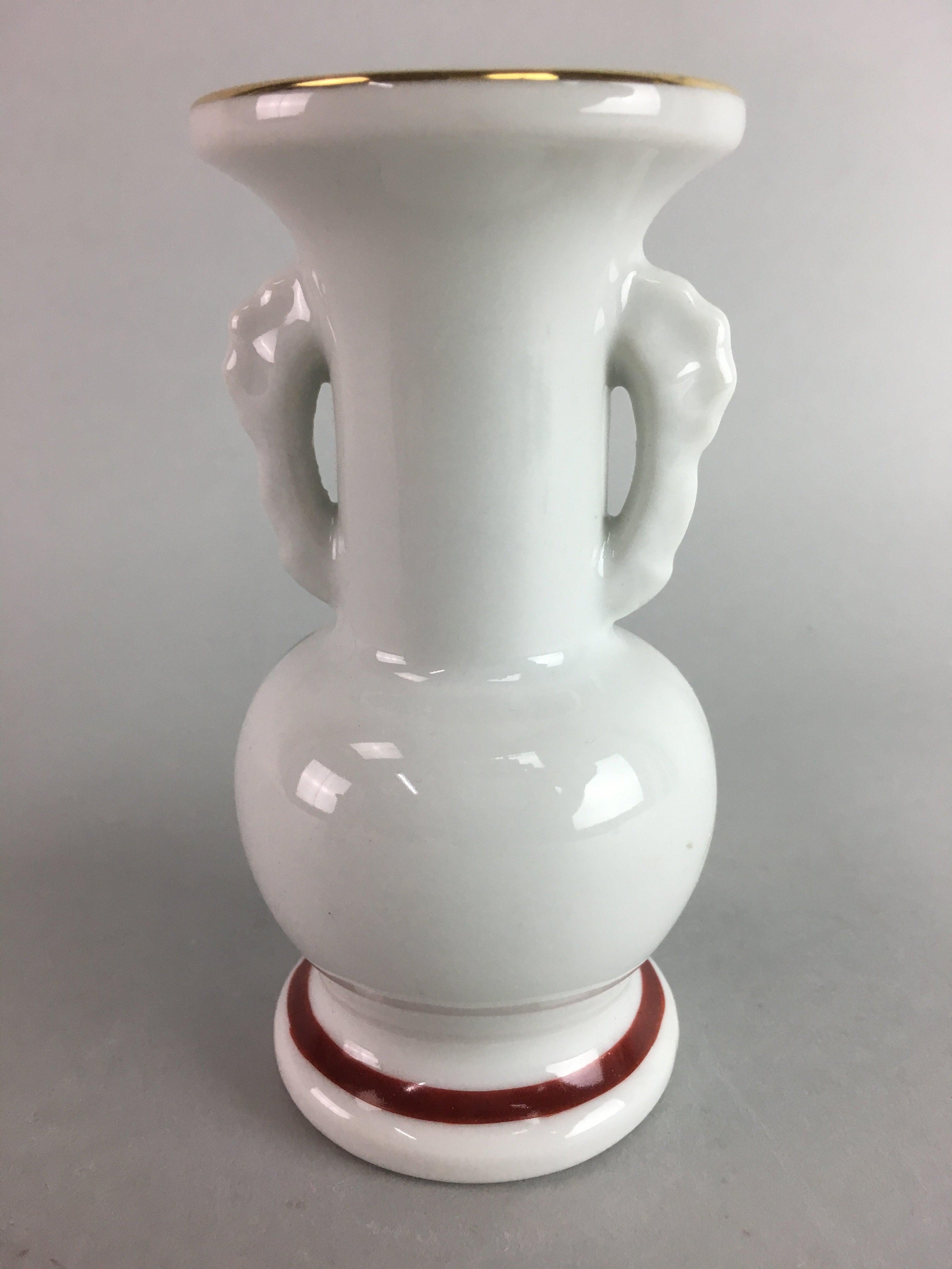 Japanese Buddhist Altar Fitting Flower Stand Vase Vtg Porcelain Butsudan MFV63
