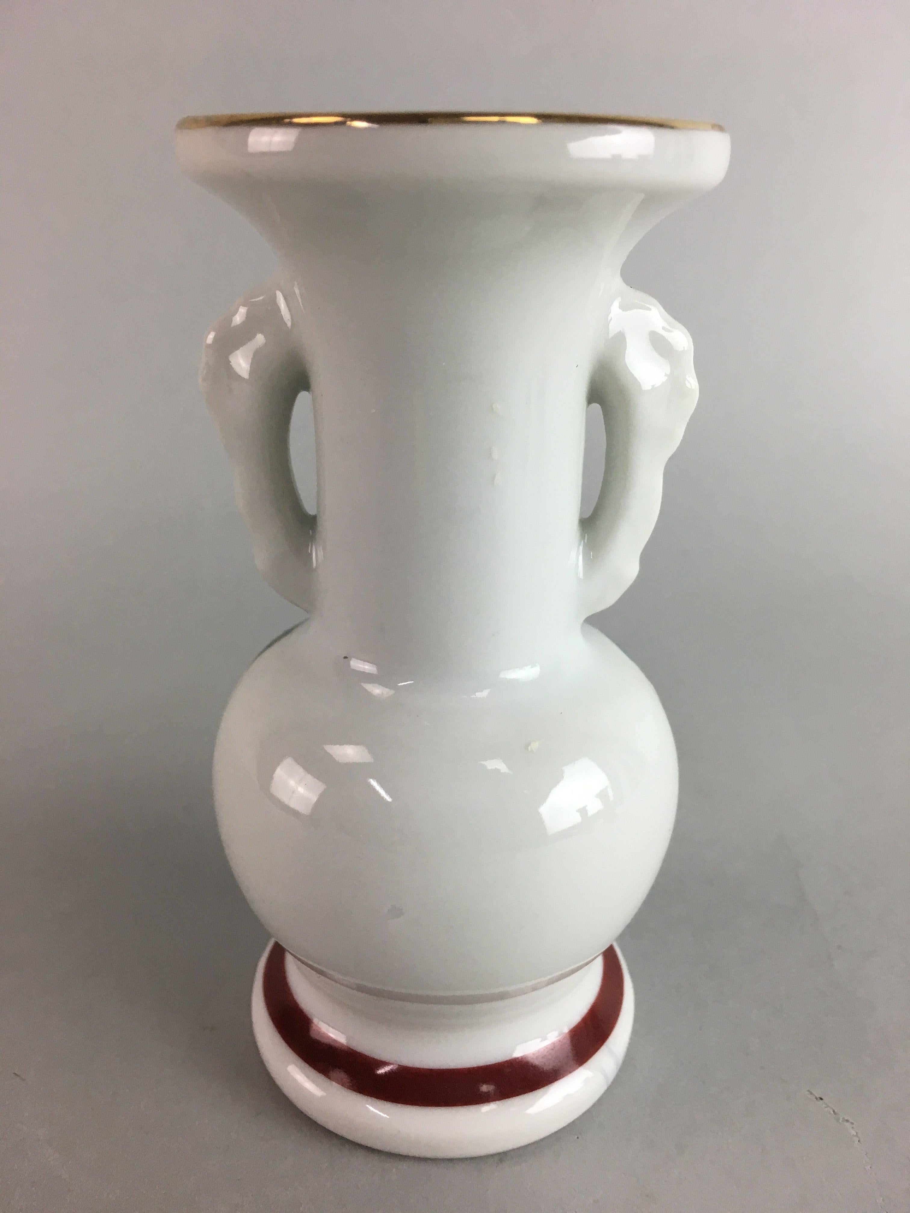 Japanese Buddhist Altar Fitting Flower Stand Vase Vtg Porcelain Butsudan MFV64