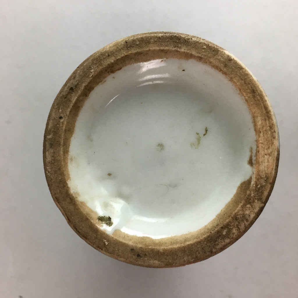 Japanese Buddhist Altar Fitting Flower Vase Vtg Porcelain Kabin Butsudan B877